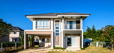 บ้านเดี่ยว เชียงใหม่ : 𝙆𝙖𝙧𝙣𝙠𝙖𝙣𝙤𝙠 𝙑𝙞𝙡𝙡𝙚 𝟭𝟳 บ้านเดี่ยวหลังใหญ่ แบบบ้านขายดี เพียง 5 นาที จาก Meta Mall  บ้านเดี่ยวหลังใหญ่ ฟังก์ชันครบครัน