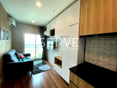 Condos for rent : 1 Bed Super High fl. 35+  City view Fully furnished Good Location Close To MRT Thailand Cultural Centre Station @ Noble Revolve Ratchada 2