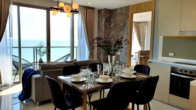 ขายคอนโด : ‼️ขาย ‼️ ริเวียร่า จอมเทียน คอนโด 2 ห้องนอนใหญ่ วิวทะเล ห้องตกแต่งสวยมาก พร้อมผู้เช่าระยะยาว🔥