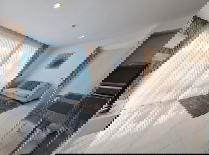 รูป ⛵ Riviera Wongamat ⛵ Sea view / 38F / 2bedrooms >> THB45,000/month彡 - รูปที่ 1/19