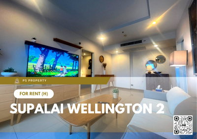 Condos for rent : For Rent 🔥 Supalai Wellington 2 🔥 Fully furnished with appliances, near MRT Cultural Centre.