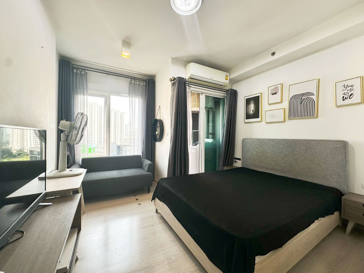 รูป WS6652 🏙 ให้เช่าคอนโด Chapter One Eco Ratchada – Huai Khwang ใกล้ MRT ห้วยขวาง เพียง 11,000 บาท/เดือน - รูปที่ 1/10