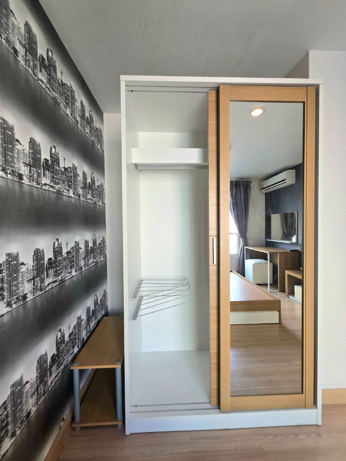 รูป **ห้องว่าง พร้อมเข้าอยู่** The niche ID พระราม2 เดอะนีช ไอดี พระราม2 ตึกB ชั้น5 ห้องใหญ่ 34.5ตรม.  - รูปที่ 10/12