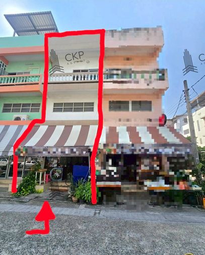 ขาย อาคารพาณิชย์ หมู่บ้านฉัตรนคร ทำเลประเวศ ใกล้สำนักงานเขต โรงเรียน ศูนย์การค้าและสนามบินสุวรรณภูมิ มีผู้เช่าอยู่