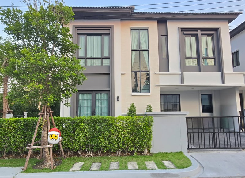 บ้านเดี่ยวให้เช่า : 🏡ขายและปล่อยเช่าบ้านเดี่ยวแปลงมุม ตัวท็อปของโครงการ Grande Pleno Sukhumvit–Bangna 4 ห้องนอน 4 ห้องน้ำ