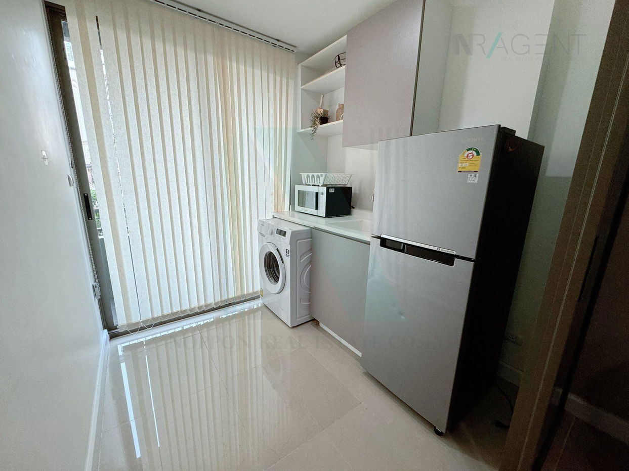 รูป ให้เช่าคอนโด เมโทรลักซ์ รัชดา อาคาร 1 ชั้น 3 1 ห้องนอน ขนาด 36 ตรม ใกล้ ตลาดเมืองไทยภัท - รูปที่ 7/8