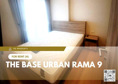 Condos for rent : For Rent 🔥 The Base Urban Rama 9 🔥 Fully furnished with appliances. Near MRT.