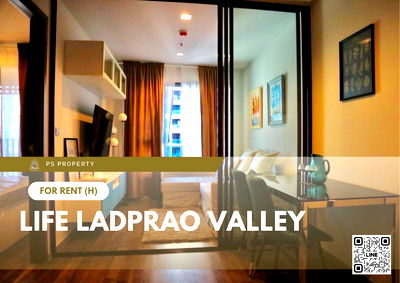 Condos for rent : For rent 📍 Life Ladprao Valley 📍 Fully furnished with appliances. Near BTS and MRT.