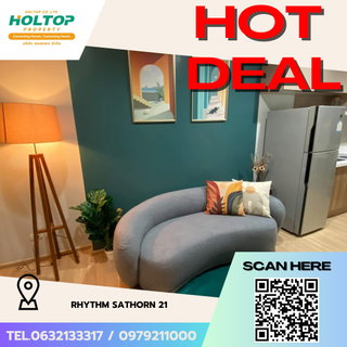รูปภาพ #S5676  For Rent Rhythm Sathorn 21