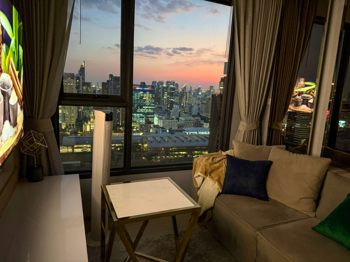 รูป [ขาย 1 Bed Plus]📍Life Asoke-Rama 9 | Built-in แต่งสวย Luxury Style พร้อมอยู่ ขนาด 35 ตร.ม ชั้นสูง ไม่บล็อควิว - รูปที่ 3/14