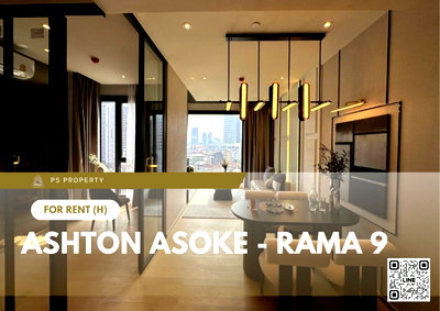 คอนโดให้เช่า : ให้เช่า ✨ Ashton Asoke - Rama 9 ✨เฟอร์นิเจอร์ และ เครื่องใช้ไฟฟ้าครบ ใกล้ BTS อโศก