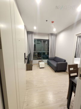 For Rent Condo THE TREE HUA MAK INTERCHANGE Building B, Floor 25,1 bed room, Room size 26 sqm