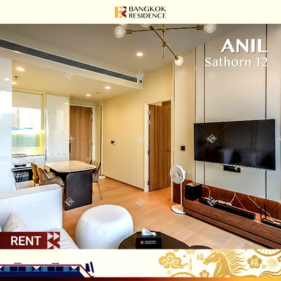 เช่าคอนโด BTS เซนต์หลุยส์ :  ANIL Sathorn 12 💎Elegantly designed room with complete furniture ใกล้ BTS เซนต์หลุยส์ 