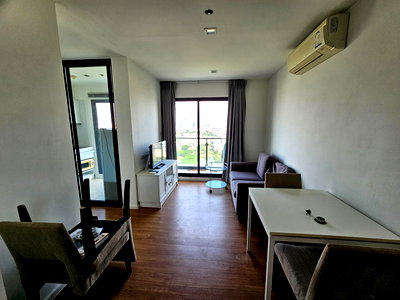 คอนโดให้เช่า : ปล่อยเช่าคอนโด KnightsBridge Bearing ชั้น 21 ขนาด 44 ตรม. 1 ห้องนอน 1 ห้องน้ำ