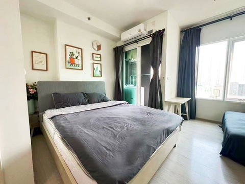 WS6654 🏙 ให้เช่าคอนโด Chapter One Eco Ratchada – Huai Khwang ใกล้ MRT ห้วยขวาง เช่าเพียง 11,000 บาท/เดือน