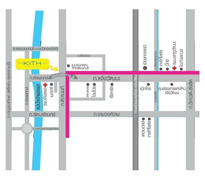 picture The kith tiwanon 2bed 1 bath area 56 sq.m. - 23/23