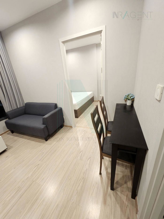 รูป 🎉 ให้เช่าคอนโด เดอะ ทรี หัวหมาก อินเตอร์เชนจ์ อาคาร B ชั้น 25 1 ห้องนอน ขนาด 26 ตรม ใกล้ The Mall บางกะปิ - รูปที่ 1/8