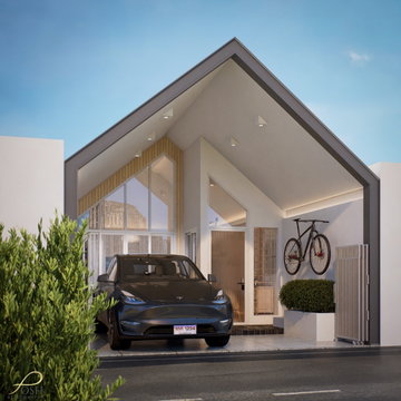 House in a downtown location, Samkong area, Soi Samakkhi 3, Samkong (near Bangkok Hospital).