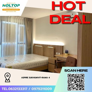 รูปภาพ #Z4551💥 090269 🔥 Condo for Rent: Aspire Sukhumvit-Rama 4