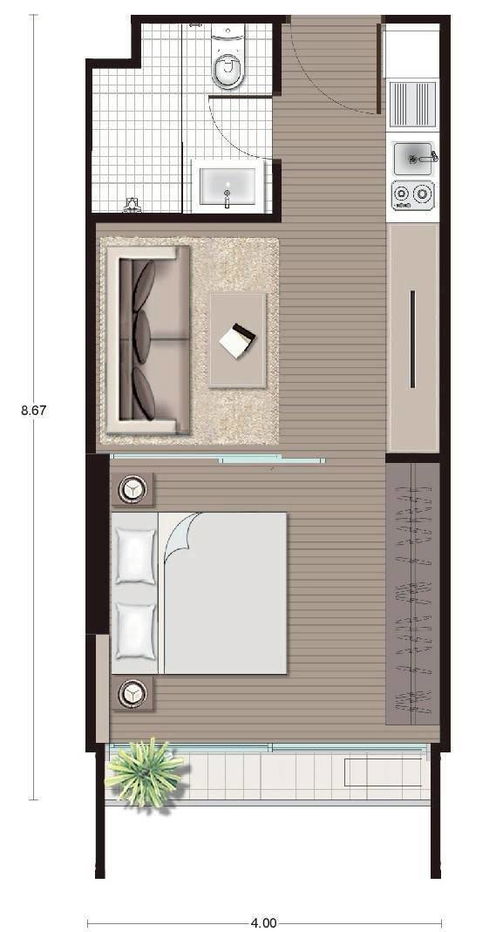 รูป คอนโด 1-ห้องนอน ที่ โนเบิล รีโว สีลม ใกล้ BTS สุรศักดิ์ (ID 2625309) - รูปที่ 20/20