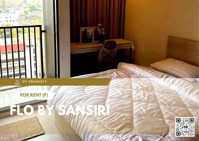 Condos for rent : For Rent 🔥 FLO by Sansiri 🔥 Fully furnished and equipped with appliances, near BTS Krung Thon Buri.