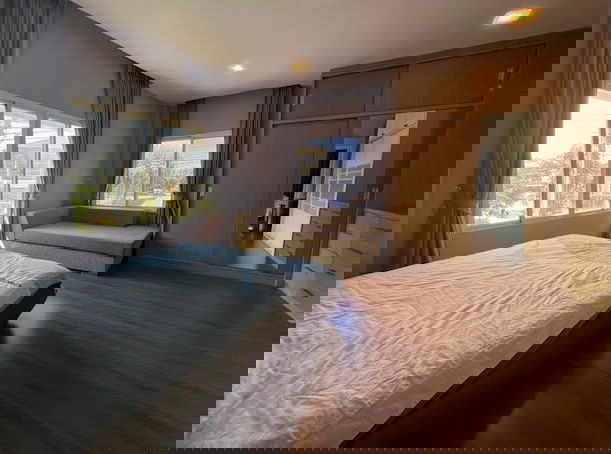 รูป ขายบ้านเดี่ยวหัวมุมติดคลับเฮาส์ ทำเลดีมากที่สุด โครงการเดอะวิลล่า รัตนาธิเบศร์ ท่าอิฐ ตกแต่งครบพร้อมอยู่  - รูปที่ 8/22