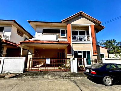 บ้านเดี่ยว ถนนพระยาสุเรนทร์ : บ้านเดี่ยว 2 ชั้น โครงการ ไพรเวท เลค การ์เด้น  พระยาสุเรนทร์ 39 แขวงสามวาตะวันตก เขตคลองสามวา กรุงเทพ (ราคาถูก! 3,708,000 บาท)