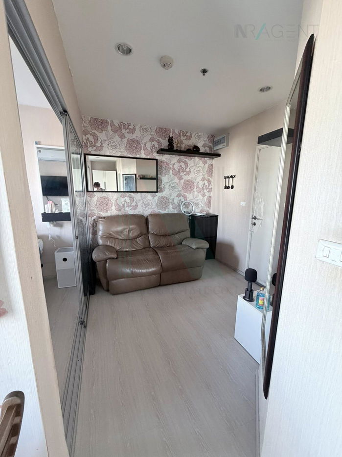 รูป 🚩 ให้เช่าคอนโด แอสปาย สาทร-ตากสิน ทิมเบอร์ โซน อาคาร 1 ชั้น 12 1 ห้องนอน ขนาด 26 ตรม ใกล้ เดอะมอลล์ท่าพระ - รูปที่ 3/8