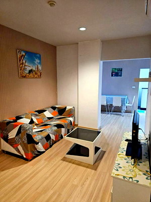 Condos for rent : The kith tiwanon 2bed 1 bath area 56 sq.m.