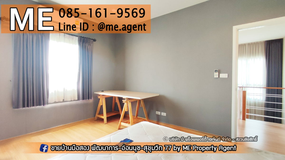 รูป  ให้เช่า !! บ้านเดี่ยวหน้าสวน The Plant Estique  พัฒนาการ 38 หลังใหญ่ เฟอร์นิเจอร์ครบ เดินทางสะดวก  โทร 064-954-9619 (RBE14-50) - รูปที่ 10/18