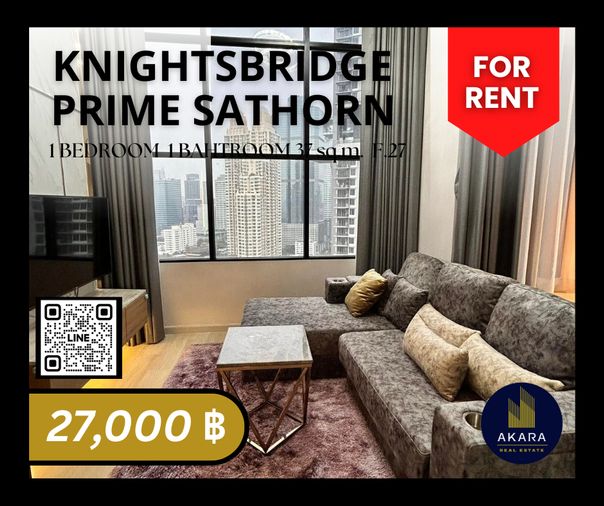 🟨🟨🟦🟦[ ให้เช่า ] Knightsbridge Prime Sathorn รหัส MB102-02P🟦🟦🟨🟨 คลิ๊ก‼️ Akara Real Estate ✅✅✅ "ตอบไว ทันใจ ใส่ใจทุกขั้นตอน"