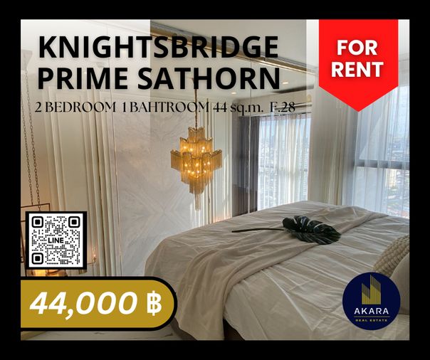🟨🟨🟦🟦[FOR RENT] Knightsbridge Prime Sathorn CODE: MB102-02L🟦🟦🟨🟨 Click‼️ Akara Real Estate ✅✅✅ "Fast response, Prompt service, Full support"