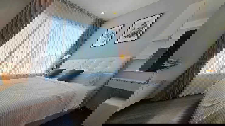 รูป 🔥เช่า คิว อโศก 65 ตร.ม 2 ห้องนอน 2 ห้องน้ำ - รูปที่ 7/17