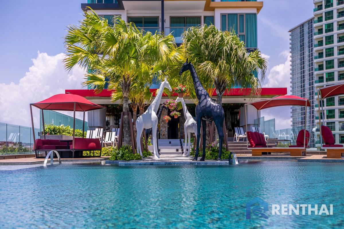 รูป ห้องวิวทะเลราคาพิเศษส่วนลด 20% คอนโดหรูทำเลหาดจอมเทียน 1 ห้องนอน 1 ห้องน้ำ มาพร้อมเฟอร์นิเจอร์ครบ - รูปที่ 18/25