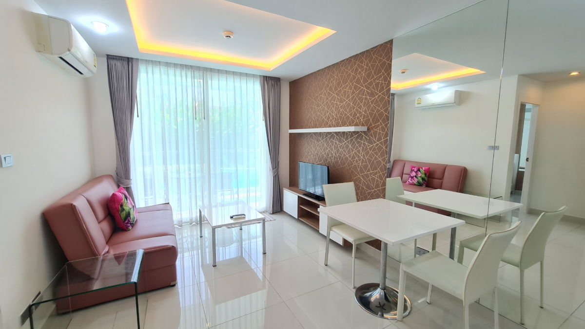 รูป 🔥ลดเหลือเพียง 1.89 ล้าน🔥1 ห้องนอน ติดสระว่ายน้ำ เดินลงสระจากระเบียงห้องได้เลย !!! #อเมซอน เรสซิเดนซ์ จอมเทียน เมืองพัทยา ขายพร้อมผู้เช่าระยะยาว - รูปที่ 3/12