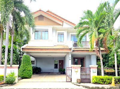 บ้านเดี่ยว เขตคันนายาว : บ้านเดี่ยวย่านเสรีไทย ใกล้ทางด่วน โรงพยาบาลสินแพทย์ ห้างแฟชั่นไอซ์แลนด์ 🛒