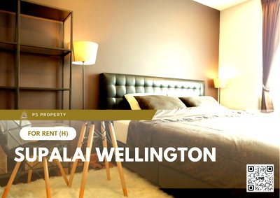 Condos for rent : For rent 📍 Supalai Wellington 📍 Fully furnished with appliances. Near MRT Cultural Centre.