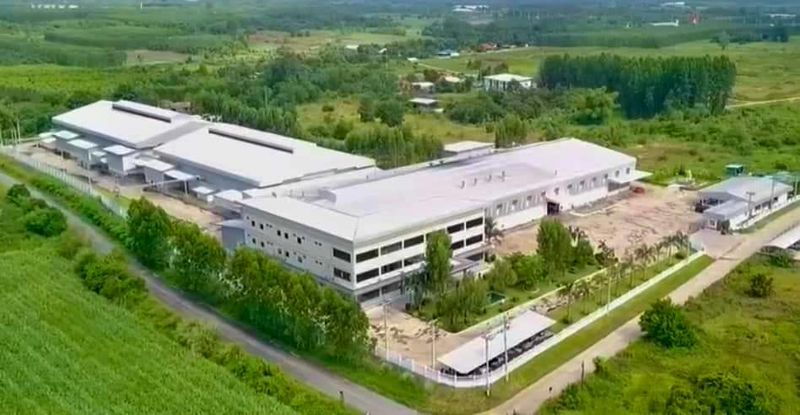 รูป ขายโรงงาน เขตบ่อกวางทอง ชลบุรี พร้อมสำนักงาน สภาพใหม่มาก - รูปที่ 2/17