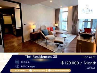 คอนโดให้เช่า : ✨ Ultra-Luxury World Class Residence! ✨ The Residences 38 Thong Lo | Service by La Clef (Ascott) for Rent ❤️