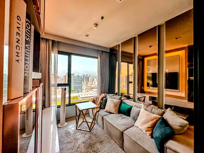 Condos for sale : [For Sale 1 Bed Plus]📍Life Asoke–Rama 9 | Built-in with a Luxury-style Size 35.98 sq.m. High floor unblocked view