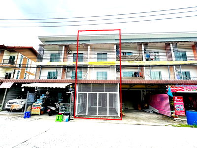 อาคารพาณิชย์ ชลบุรี : ถูกมากก!! ตึกแถว 3 ชั้น 20 ตรว. ใกล้ตลาดนาป่า ชลบุรี!!