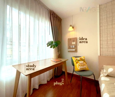 Condos for rent : 🔺 For rent condo SURAWONG CITY RESORT Building 1, Floor 6,1 bed room, Room size 35.00 sqm