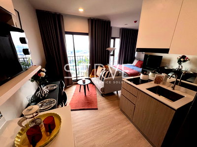 Condos for rent Lat Phrao District Office : New Room Studio Nice Room City view  New Condo Good Location Next To Ekkamai-RamInthra,Central East Ville   @  Noble Create