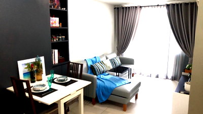 Condos for rent : The President Sukhumvit 81, fully furnished, 40 sq m, 1 bedroom, 18,000 baht.