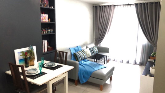 รูปภาพ The President Sukhumvit 81, fully furnished, 40 sq m, 1 bedroom, 18,000 baht.