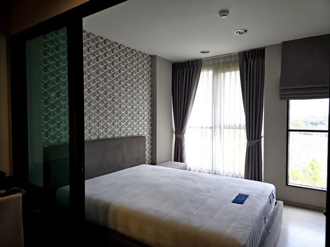 C6632 ให้เช่า  :  คอนโด  ไรส์ พระราม 9 ( ARL รามคำแหง ) 064 665 4666