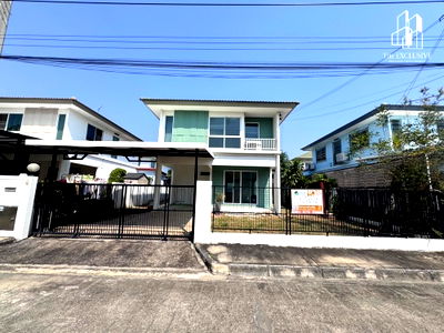 บ้านเดี่ยว นนทบุรี : ขายบ้านเดี่ยว หมู่บ้าน พฤกลดา บางใหญ่ คลองถนน นนทบุรี