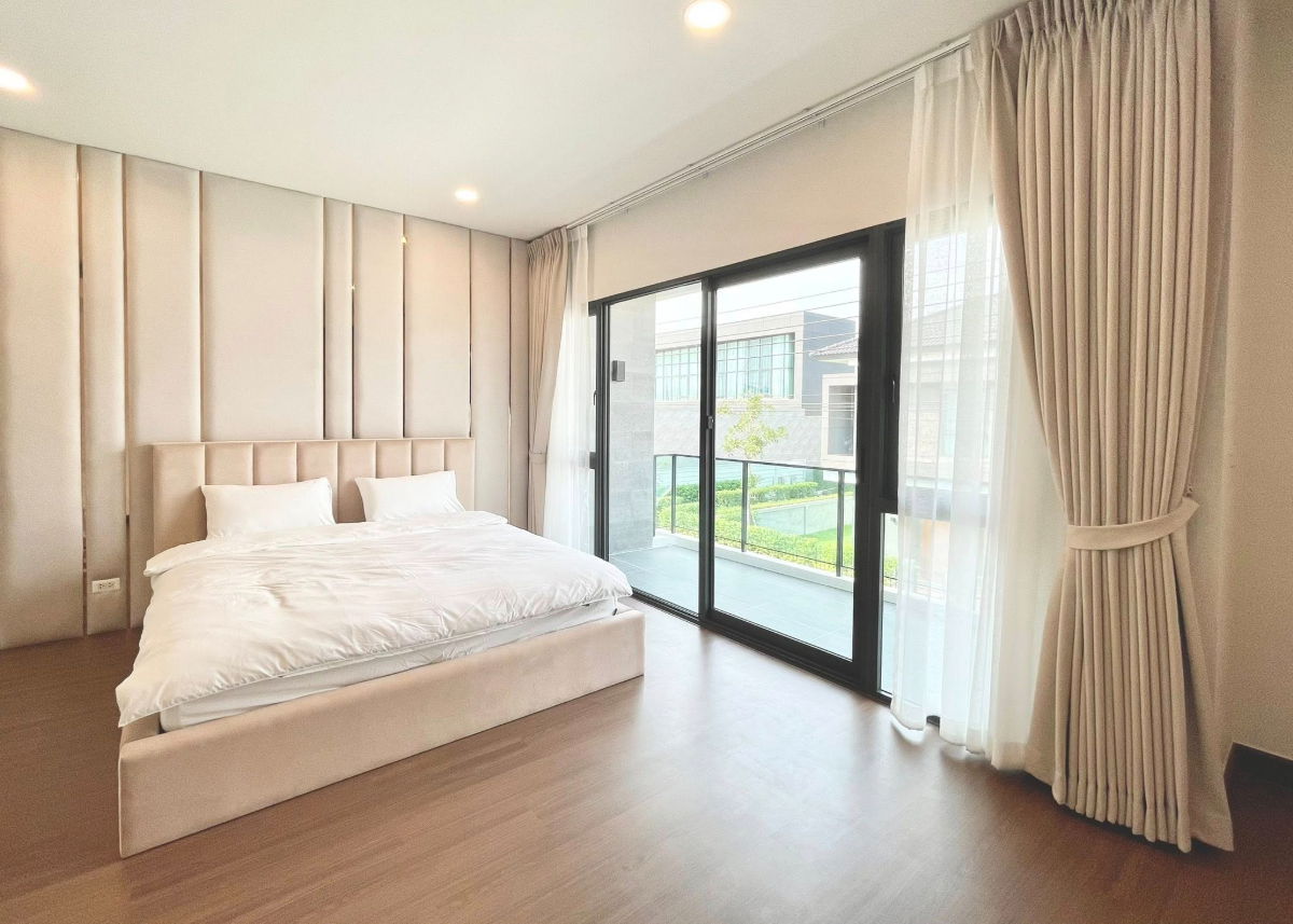 รูป ND0045  ให้เช่า บ้านเดียวหรู THE CITY บางนา แต่งสวยหรูสไตล์ Modern Luxury - รูปที่ 12/23