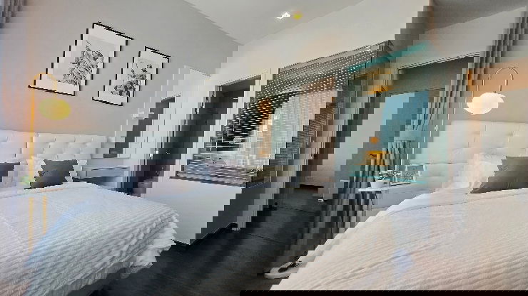 รูป 🔥เช่า คิว อโศก 65 ตร.ม 2 ห้องนอน 2 ห้องน้ำ - รูปที่ 9/17