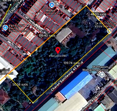 ที่ดิน บางลำภู(บางลำภู) : Call : 091-994-2419 ขายที่ดินบรมราชชนนี 15 อรุณอัมรินทร์ บางกอกน้อย เซ็นทรัลปิ่นเกล้า อยู่หน้าปากซอย